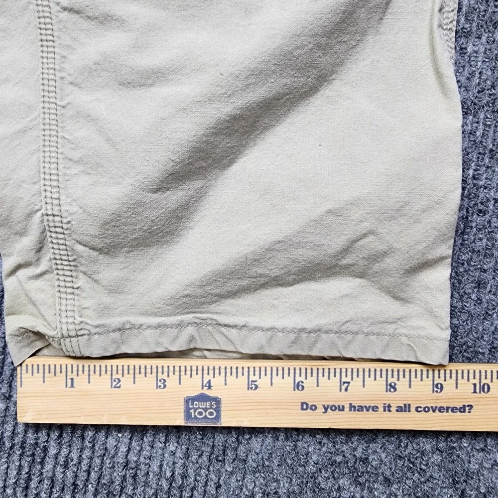 Vintage Carhartt B151 TAN Washed Canvas Work Dungarees Mens 38x30 Tan Khaki Pant